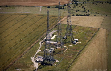 Chain Home Radar Station near Dover  from the air