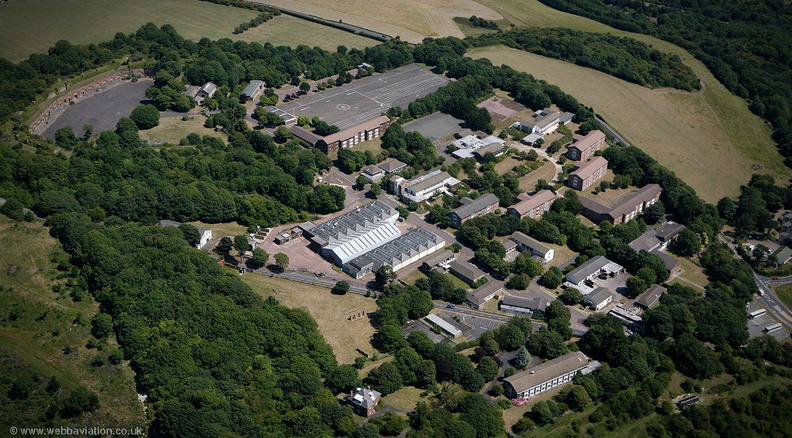Connaught Barracks, Dover from the air
