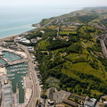 Dover Western Heights from the air