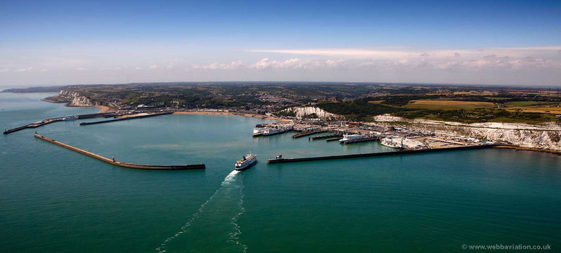 Port of Dover from the air