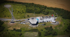 Dover Coastguard station from the air