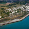 Samphire Hoe Country Park from the air