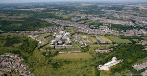 the Citadel, Dover Western Heights from the air