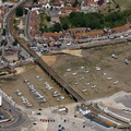 Folkestone Harbour Viaduct and Swing Bridge  from the air