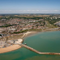 Folkestone Harbour from the air