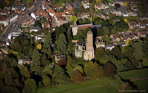 Hadlow Kent from the air