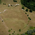 Portus Lemanis - Lympne Roman Fort and  Portk from the air