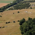 Portus Lemanis - Lympne Roman Fort and  Portk from the air