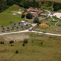 Port Lympne Wild Animal Park from the air