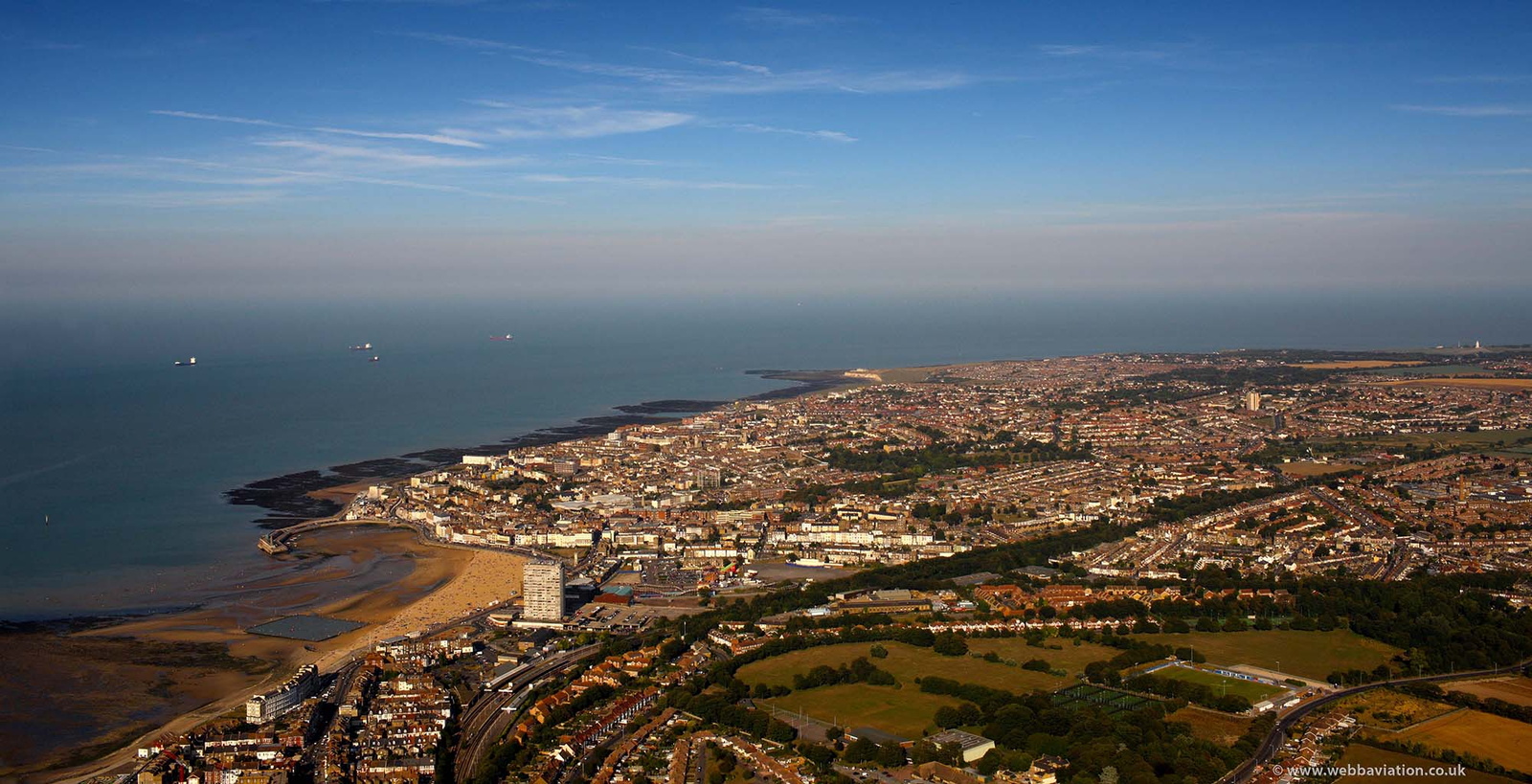 Margate from the air