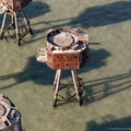 Red Sands Fort ,  Maunsell Sea Fort from the air