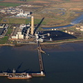 Kingsnorth power station from the air
