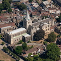 Rochester Cathedral from the air
