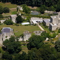 Saltwood Castle from the air