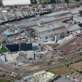 Sheerness Steel Plant  Kent  UK  from the air 
