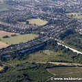 disused quarry at Sittingbourne Kent England Kent  England UK aerial photograph