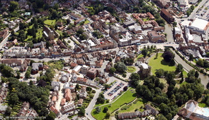  High Street Tonbridge from the air