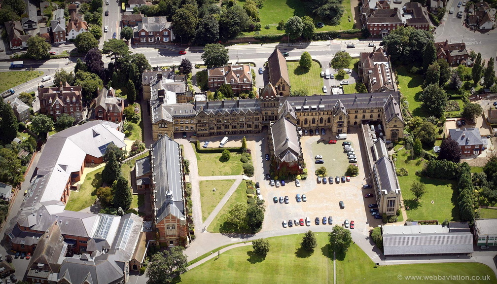 Tonbridge School from the air