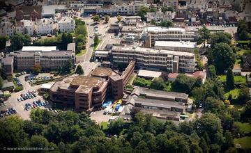 Kent and Sussex Hospital Tunbridge Wells from the air