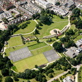 Calverley Grounds, Royal Tunbridge Wells from the air