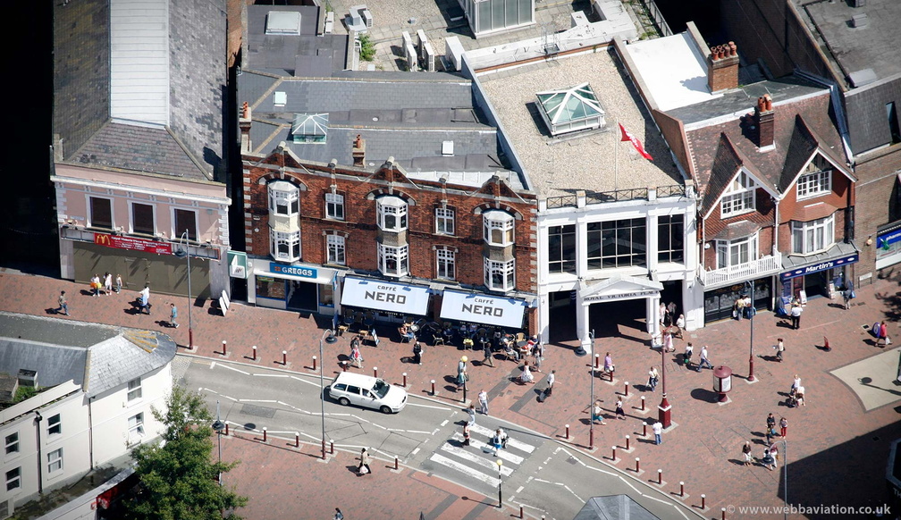 Cafe Nero in Tunbridge Wells  from the air