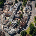 The Pantiles Tunbridge Wells from the air