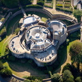 Walmer Castle from the air