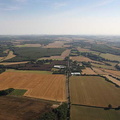 Roman Roads in Kent  England UK aerial photograph