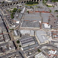 Accrington Arndale shopping centre  from the air 