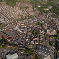 Accrington  town centre  BB5 from the air