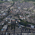 Accrington Lancashire   aerial photograph