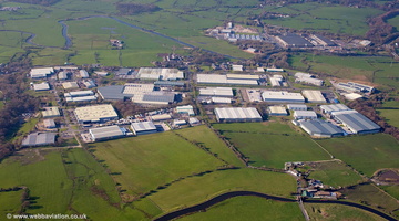 Altham Industrial Estate aerial photograph