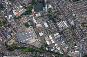 Accrington from the air 