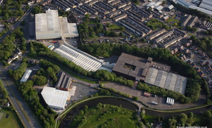 Studio Retail Trading Accrington from the air