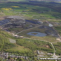 Astley Green Landfuill Tip , Greater Manchester  aerial photograph
