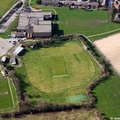 Atherton Cricket Club from the air