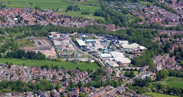 Chanters Industrial Estate Atherton aerial photo 