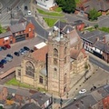 St John the Baptist's Church, Atherton aerial photo 