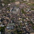 Blackburn Town Centre BB1 from the air