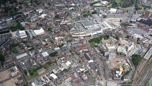 Blackburn Lancashire from the air 