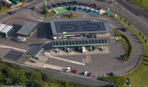 Frontier Park Services Blackburn Lancashire from the air