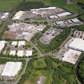 Glenfield Bussiness Park Blackburn from the air