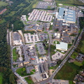 Royal Blackburn Hospital from the air  