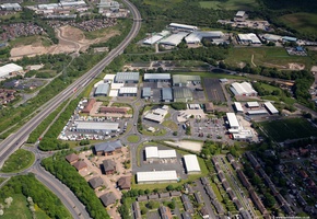 Tower Business Park Blackburn from the air