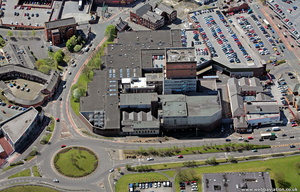  Thwaites brewery in Blackburn from the air  