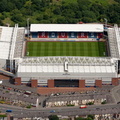  Ewood Park football stadium Blackburn  from the air  