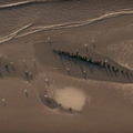 Abana shipwreck in Blackpool from the air