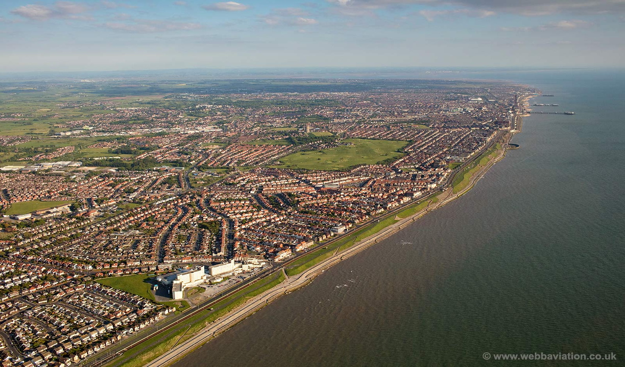 Blackpool North Shore aerial photograph