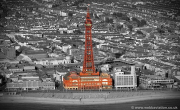 Blackpool Tower aerial photograph
