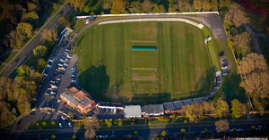 Blackpool Cricket Club aerial photo